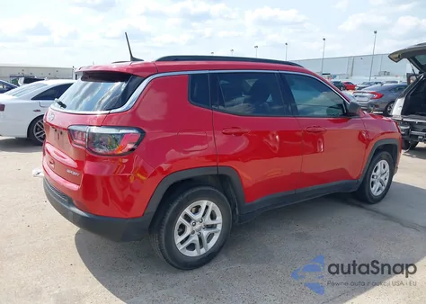 2020 Jeep Compass Sport Fwd из США, поврежденный, VIN 3C4NJCAB9LT250378
